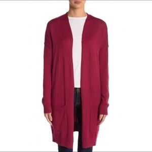 NWT Abound Open Front Long Knit Cardigan Sz Medium
